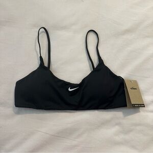 Nike Black Swim Sports Bra with Adjustable Straps